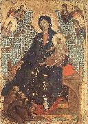 Duccio di Buoninsegna Madonna of the Franciscans dg Spain oil painting artist